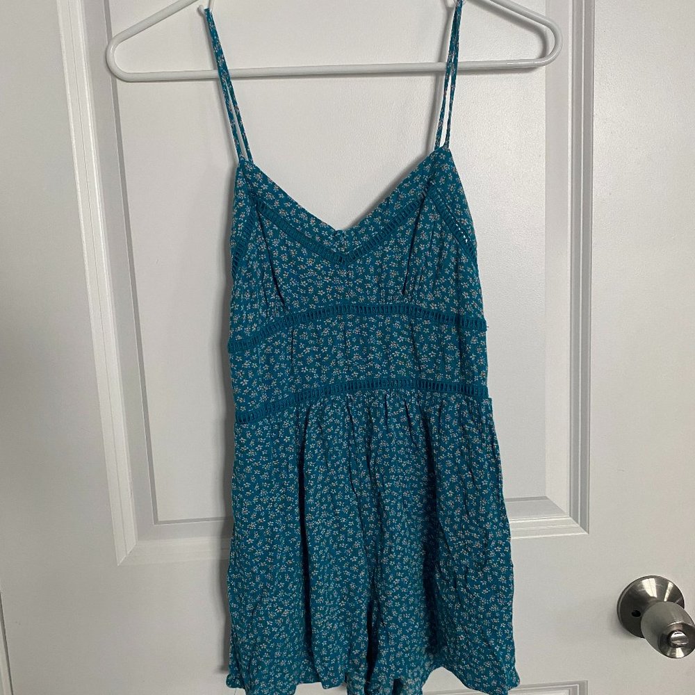 Blue Romper